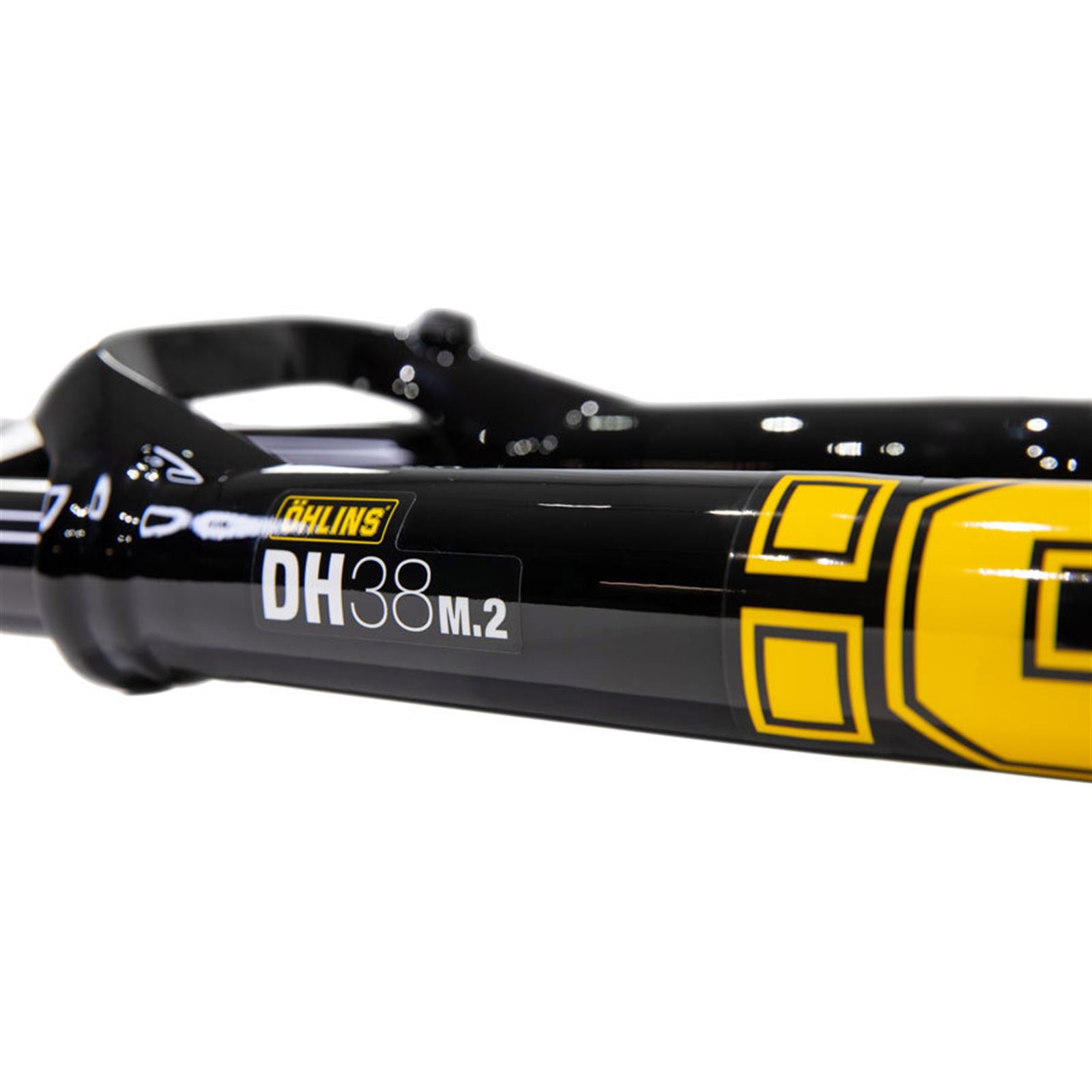 Ohlins DH38 m.2 Suspension Fork - 29"/27.5", 200mm, Gloss Black [MPN: FK5126]_1911033
