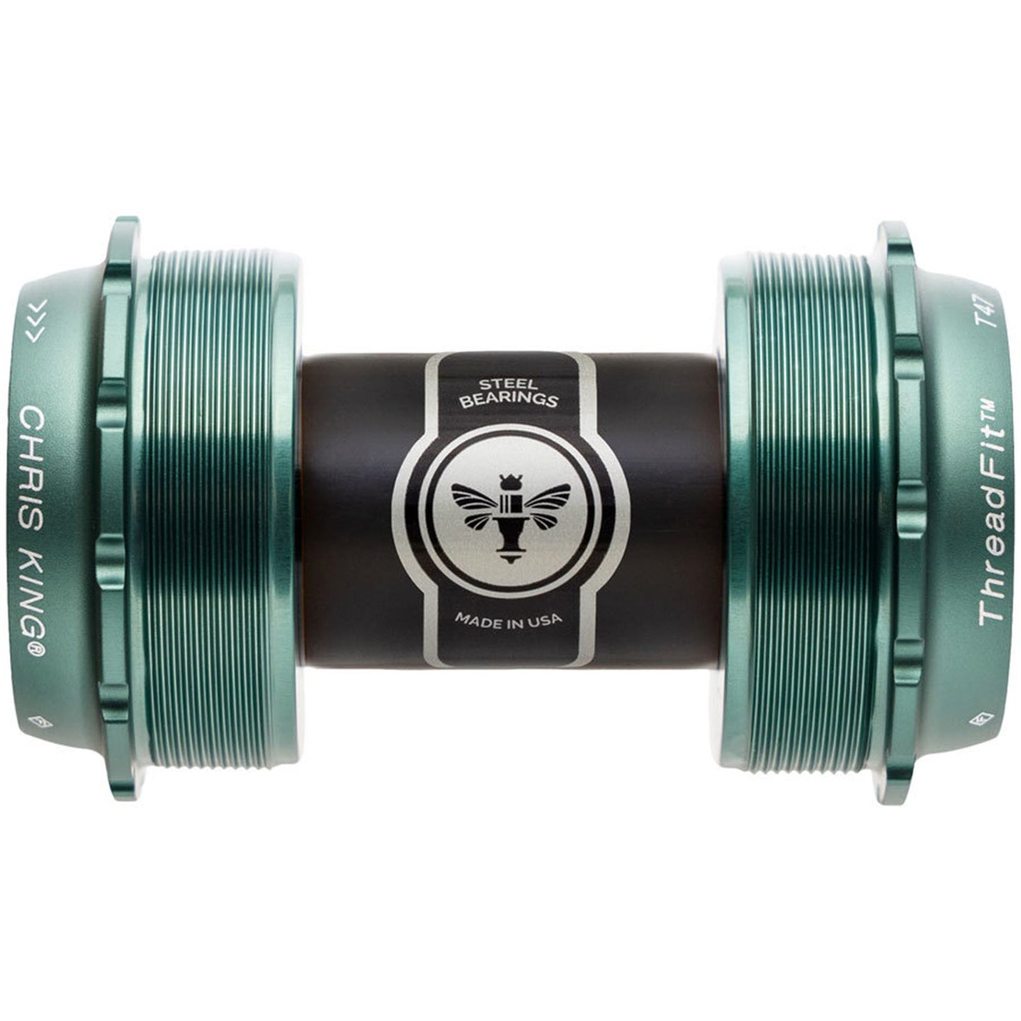 Chris King ThreadFit T47 24x Bottom Bracket - T47, Matte Jadeo [MPN: CR3426]_1910835