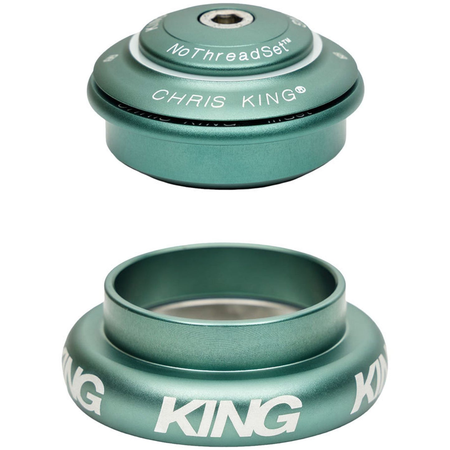 Chris King InSet i7 Headset - 1-1/8 - 1.5", 44/44mm, Matte Jade [MPN: HD0435]_1911281