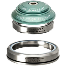 Chris King DropSet 3 Headset - 1-1/8 - 1.5", 41/52mm, 36 Deg, Matte Jade [MPN: HD0439]_1911288