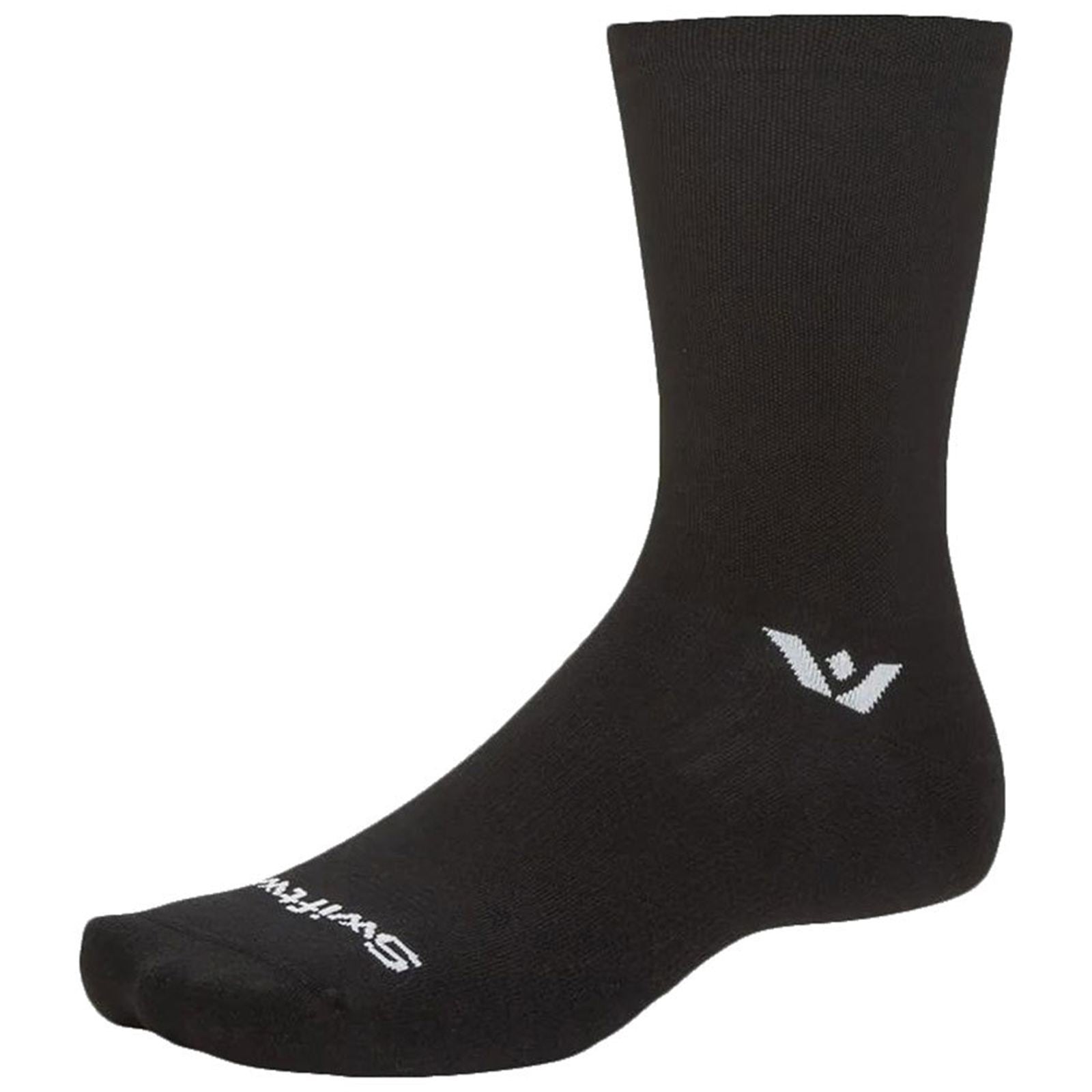 Swiftwick Aspire Quarter Crew Socks - Circuit Black_1915294