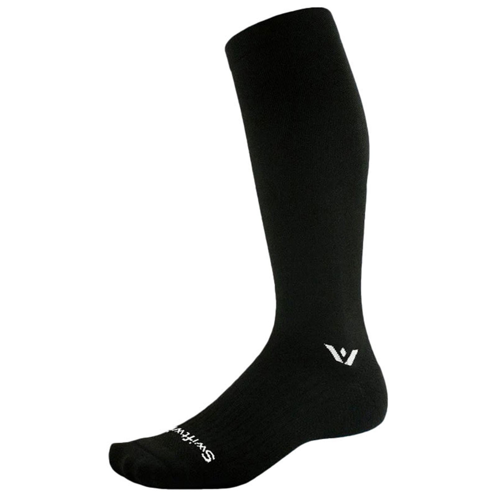 Swiftwick Aspire Knee High Socks - Circuit Black_1915302