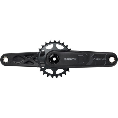 Samox Silver DJ-1 Crankset - 155mm, Black [MPN: CK1593]_1910755
