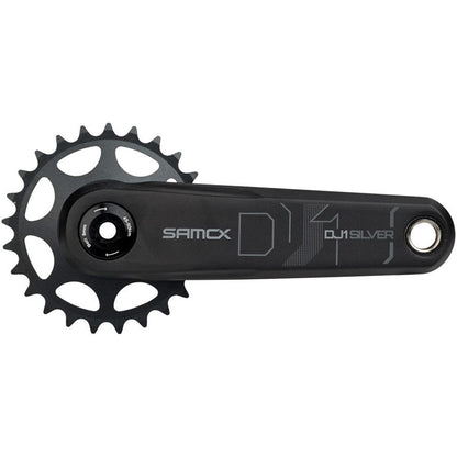 Samox Silver DJ-1 Crankset - 155mm, Black [MPN: CK1593]_1910757