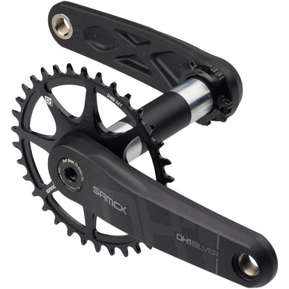 Samox Silver DH-1 Crankset - 160mm, Black [MPN: CK1592]_1910765