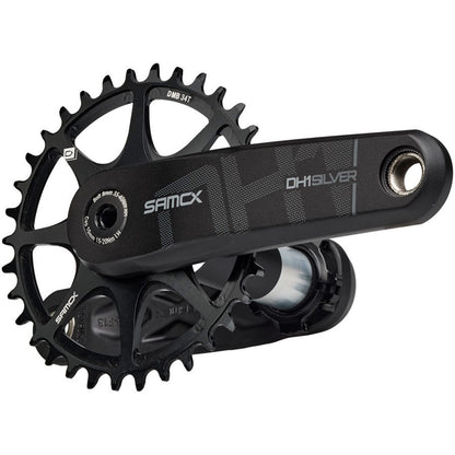 Samox Silver DH-1 Crankset - 160mm, Black [MPN: CK1592]_1910744
