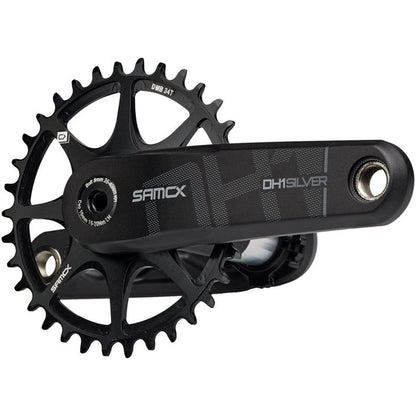 Samox Silver DH-1 Crankset - 160mm, Black [MPN: CK1592]_1910745