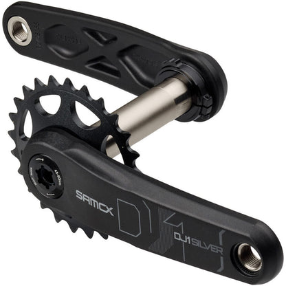 Samox Silver DJ-1 Crankset - 160mm, Black [MPN: CK1594]_1910748