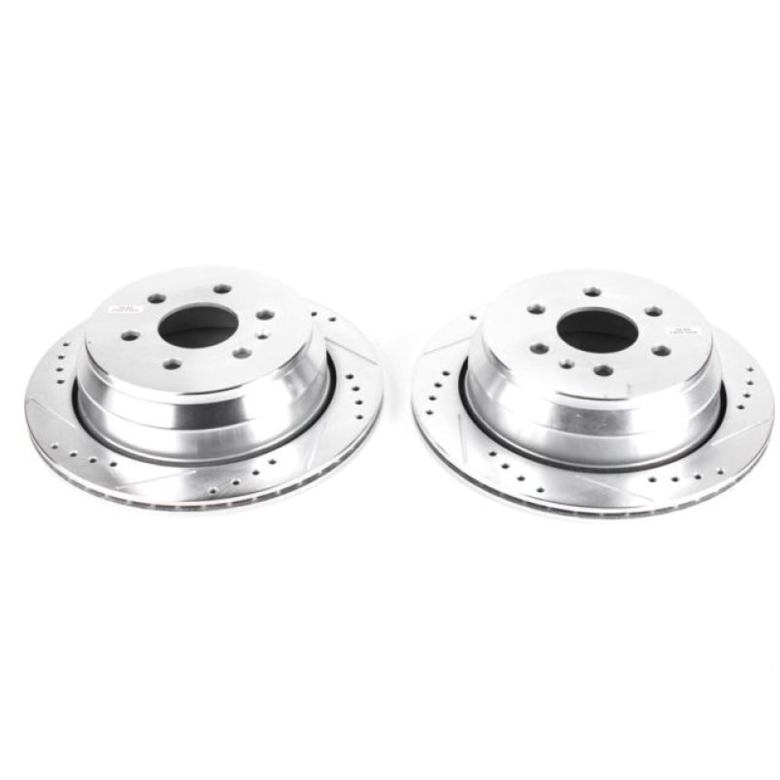 Powerstop Rear Evolution Drilled & Slotted Rotors - Pair for 15-19 Chevrolet [MPN: psbAR82189XPR]_1861521