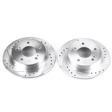 Powerstop Rear Evolution Drilled & Slotted Rotors - Pair for 94-98 Nissan 240SX [MPN: psbJBR755XPR]_1861059