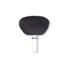 Mustang Motorcycle Products Harley FL Touring Rd King Special, Double Diamond Driver Backrest - Black_1862850