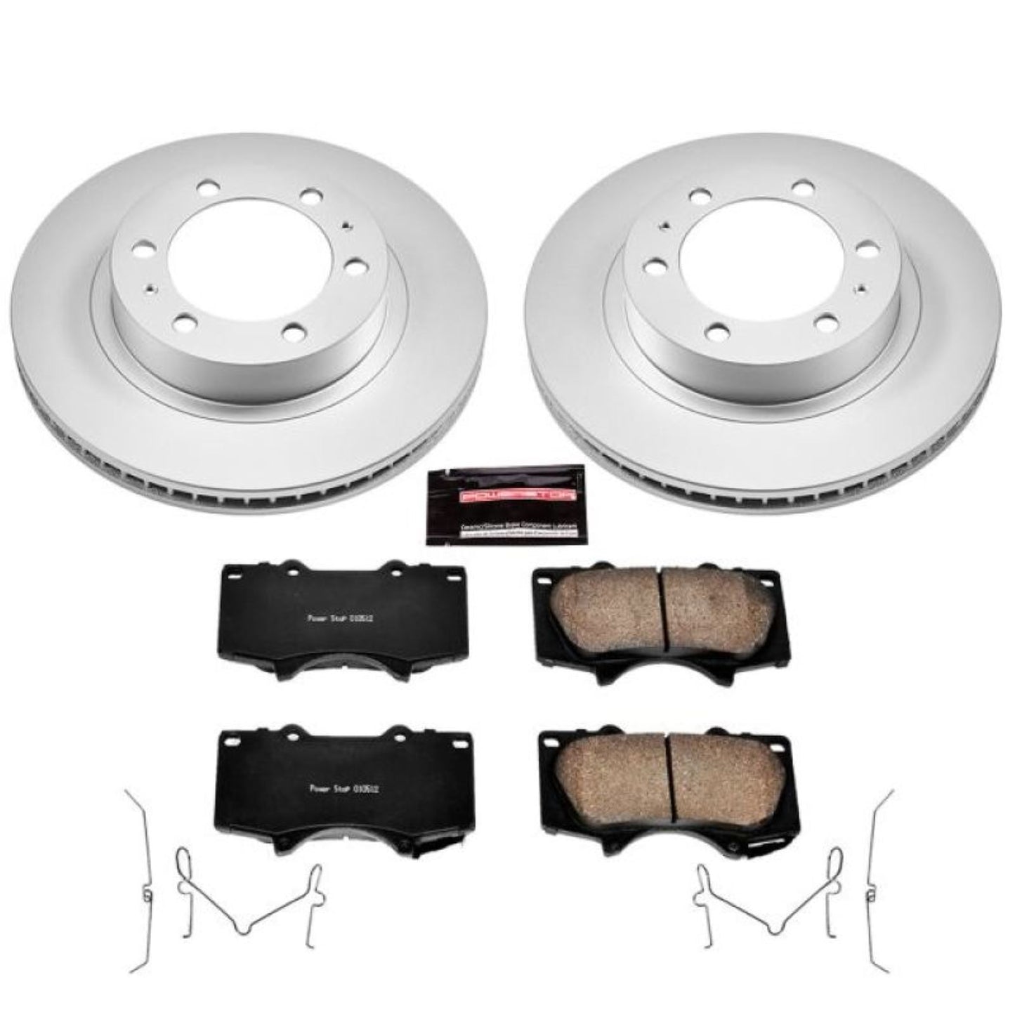 Powerstop Front Z17 Evolution Geomet Coated Brake Kit for 03-09 Toyota 4Runner [MPN: psbCRK137]_1863124