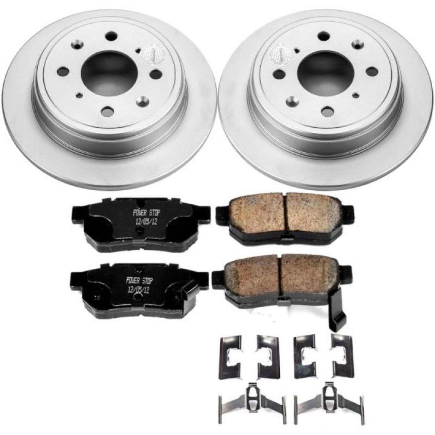 Powerstop Rear Z17 Evolution Geomet Coated Brake Kit for 90-01 Acura Integra [MPN: psbCRK408]_1865495