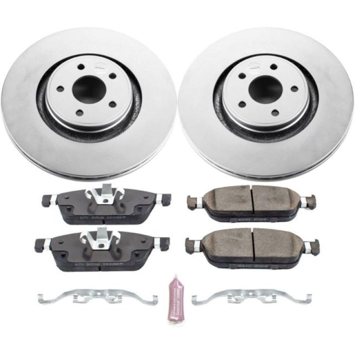 Powerstop Front Z17 Evolution Geomet Coated Brake Kit for 15-18 Ford Focus [MPN: psbCRK7147]_1866461