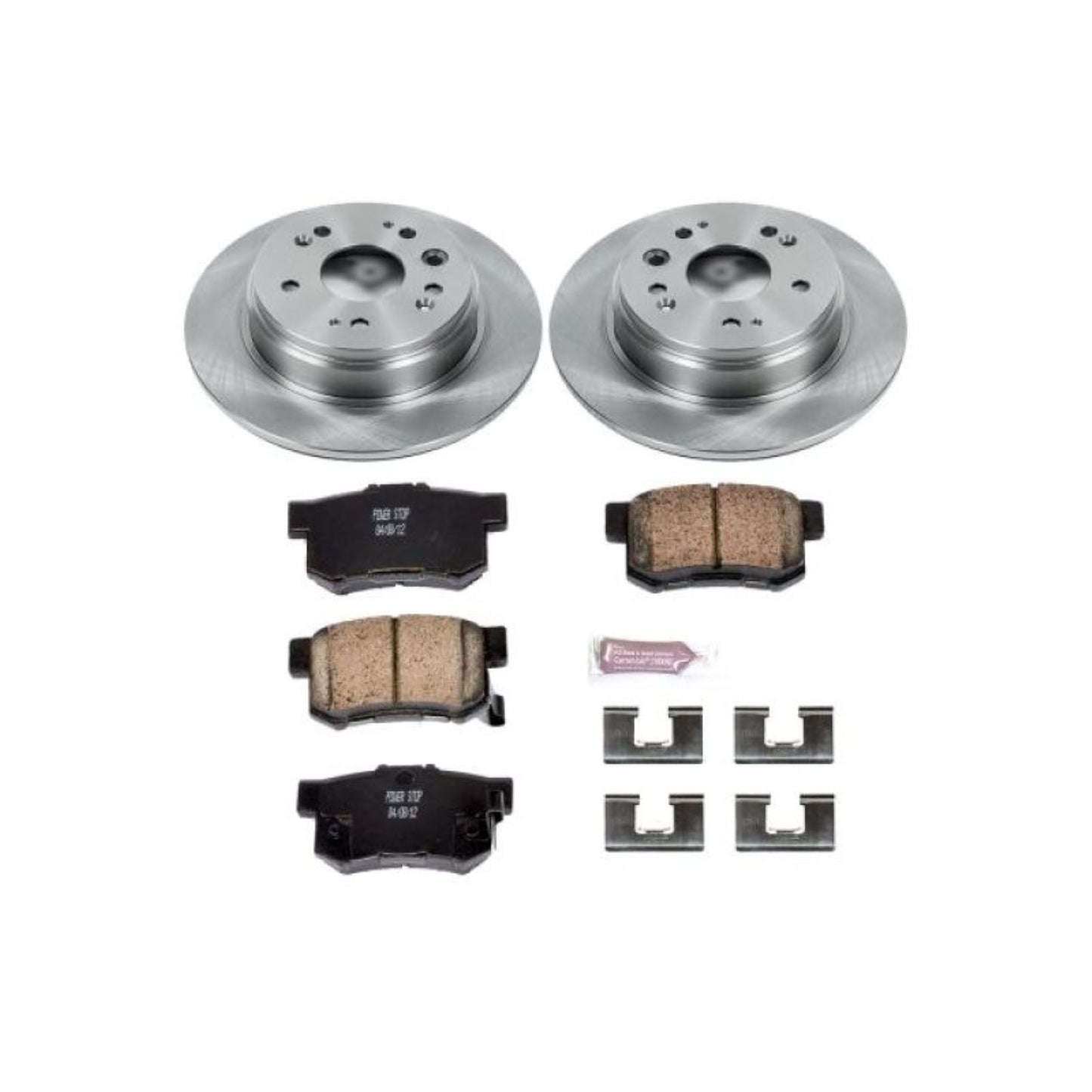 Powerstop Rear Autospecialty Brake Kit for 02-04 Honda CR-V [MPN: psbKOE6172]_1866364