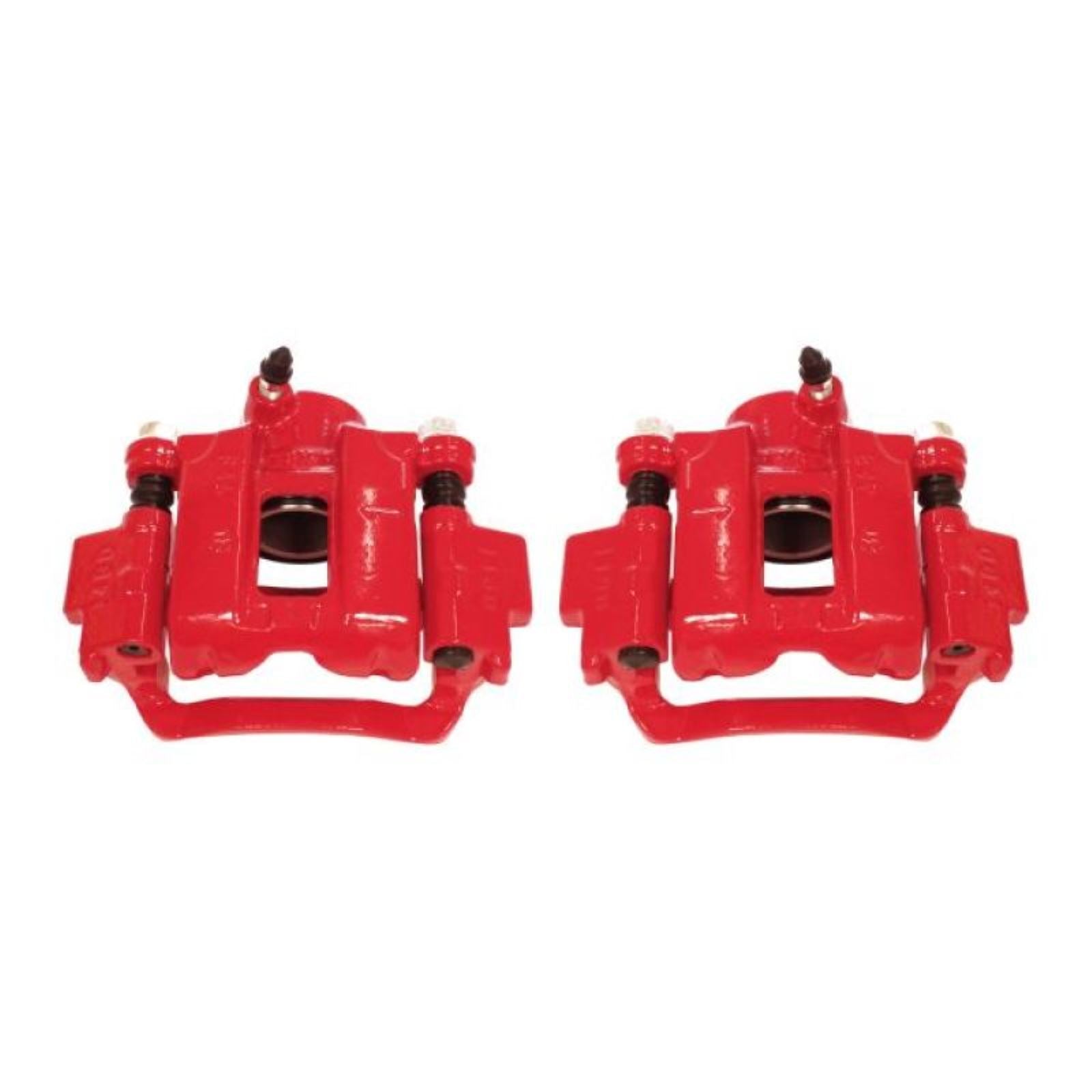 Powerstop Rear Red Calipers w/Brackets - Pair for 10-18 Lexus GX460 [MPN: psbS2736]_1865441