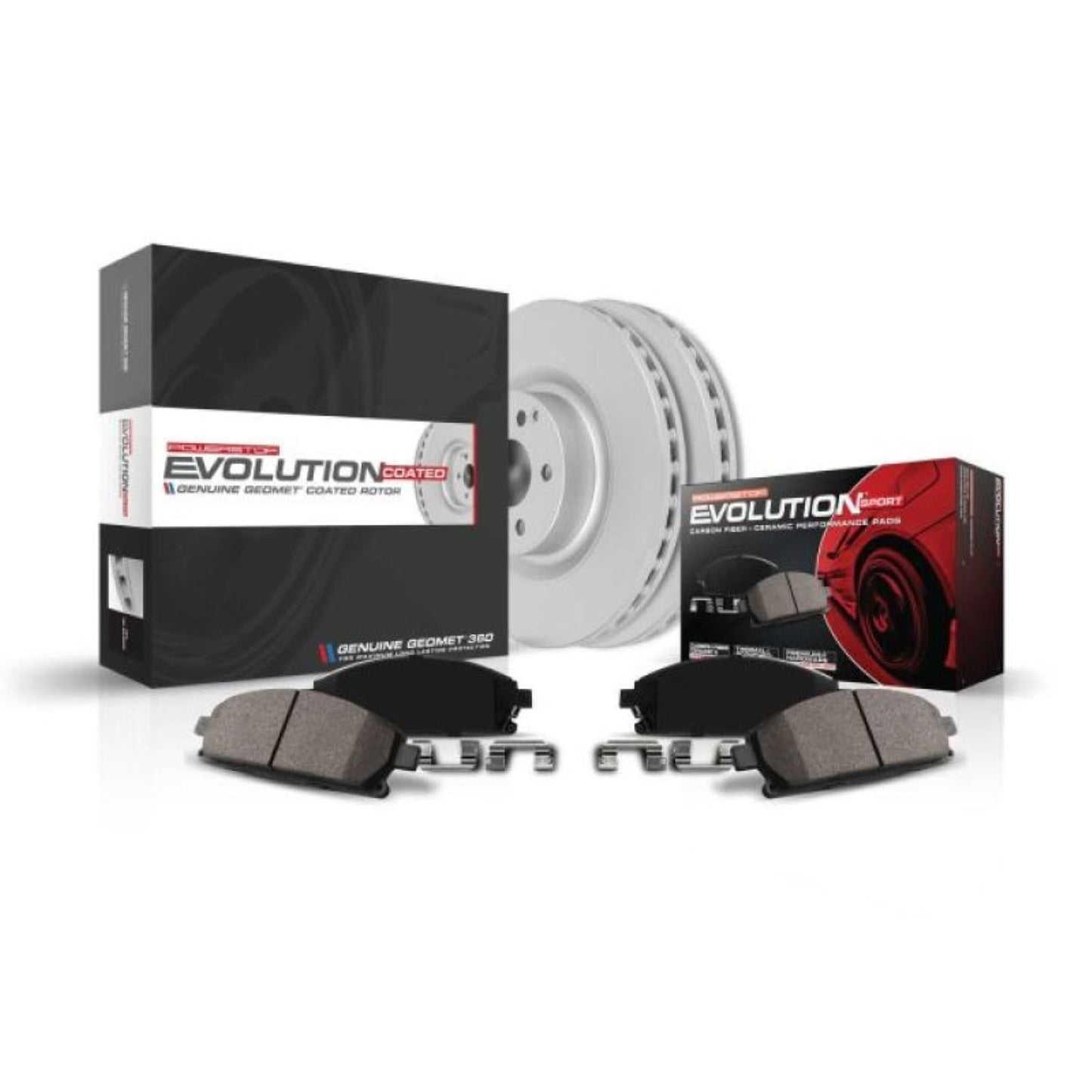 Powerstop Rear Z23 Evolution Sport Coated Brake Kit for 17-19 Audi A4 [MPN: psbCRK7431]_1865739