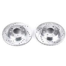Powerstop Front Evolution Drilled & Slotted Rotors - Pair for 88-91 Honda Civic [MPN: psbJBR304XPR]_1867027