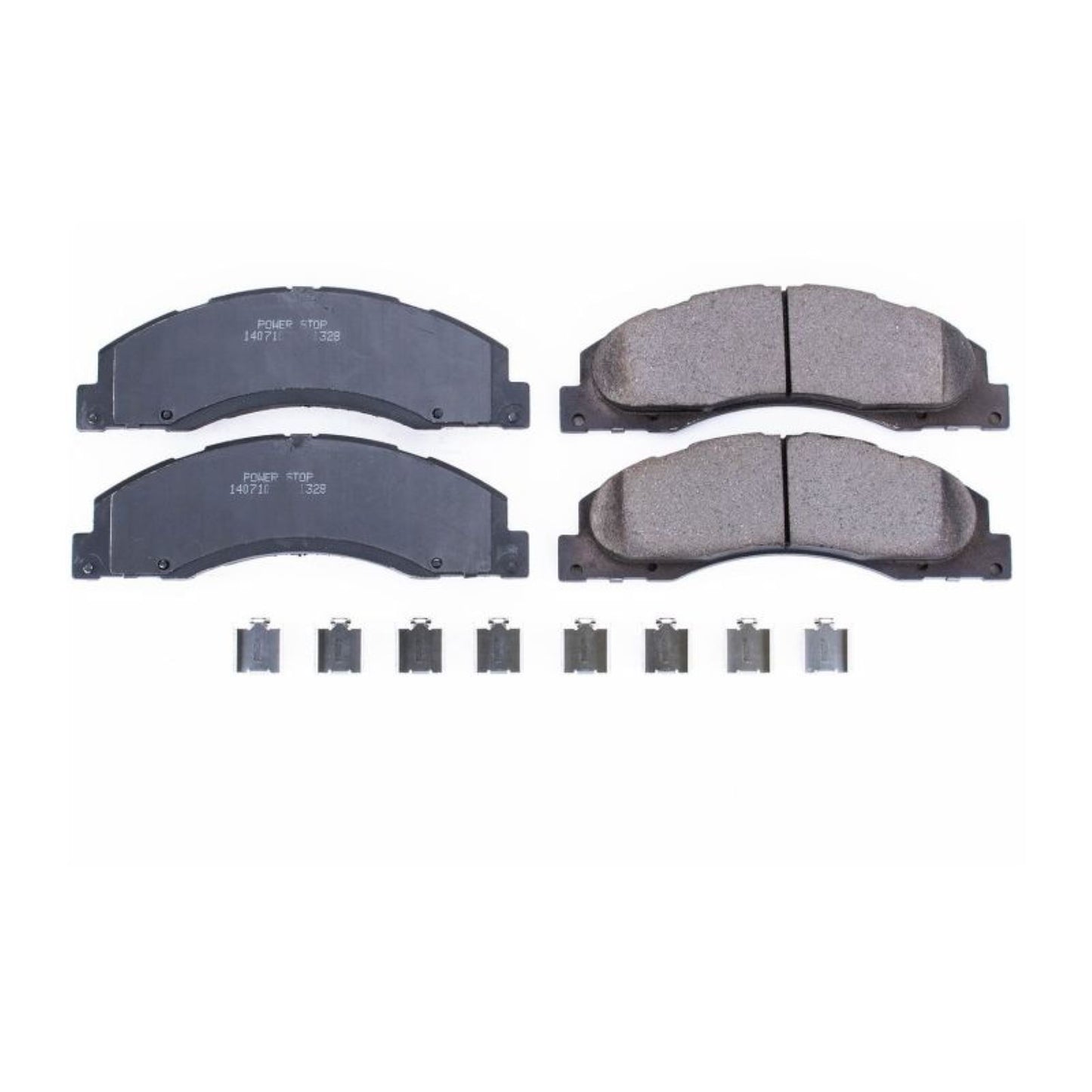 Powerstop Front Z17 Evolution Ceramic Brake Pads w/Hardware for 08-14 Ford E-150 [MPN: psb17-1328]_1869087