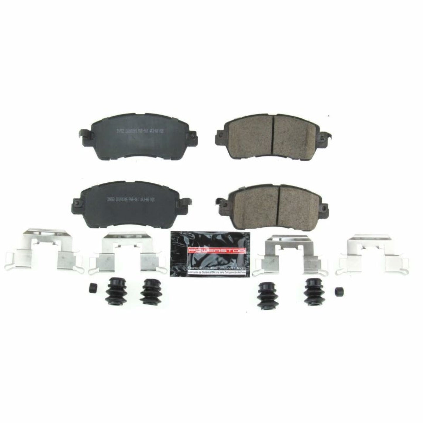 Powerstop Front Z23 Evolution Sport Brake Pads w/Hardware for 2016 Scion iA [MPN: psbZ23-1852]_1870537