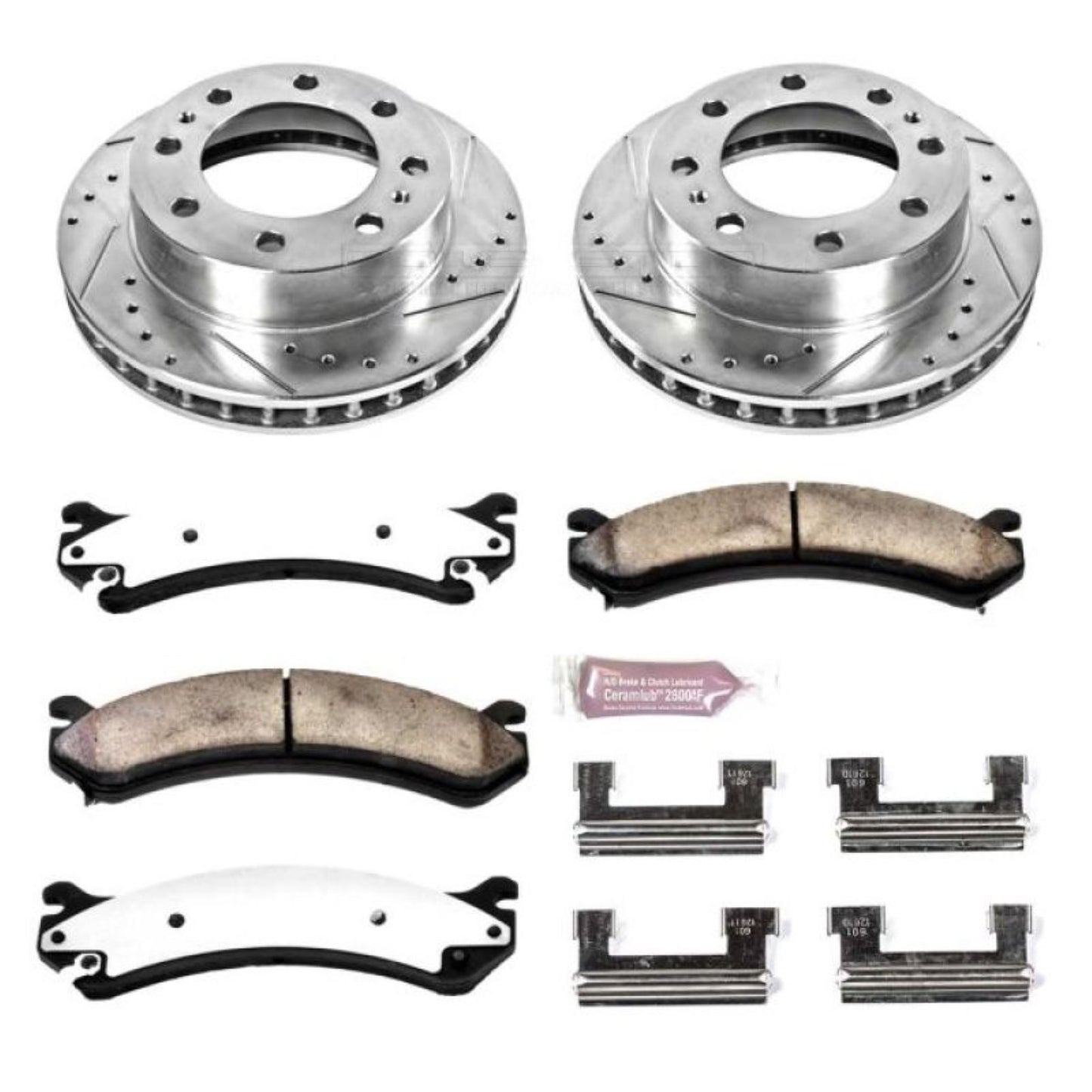 Powerstop Front Z36 Truck & Tow Brake Kit for 00-05 Cadillac DeVille [MPN: psbK2020-36]_1871007
