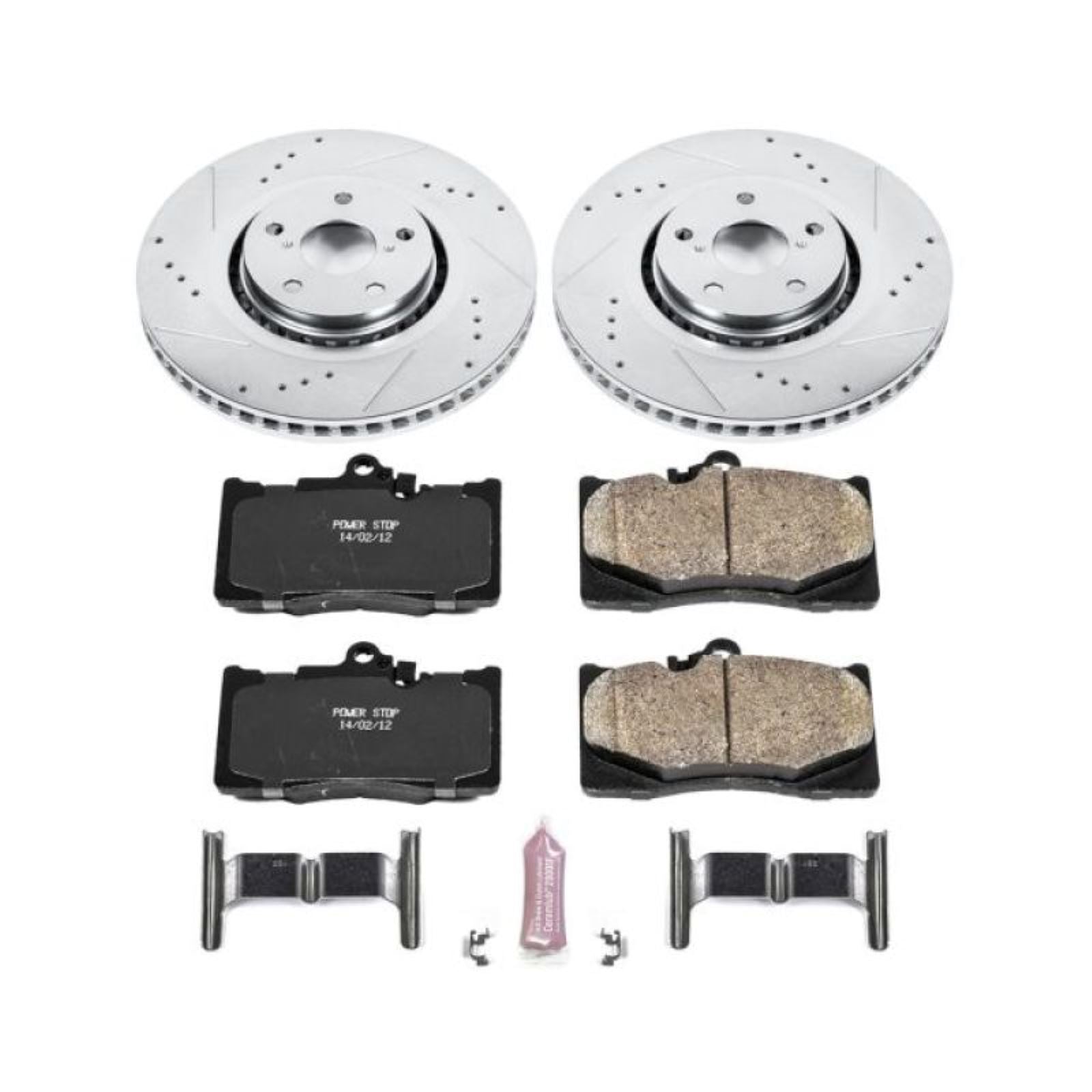 Powerstop Front Z23 Evolution Sport Brake Kit for 07-11 Lexus GS350 [MPN: psbK4633]_1870872