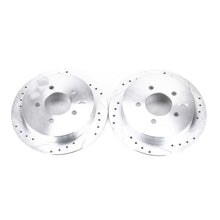 Powerstop Rear Evolution Drilled & Slotted Rotors Pair for 00-02 Ford [MPN: psbAR8582XPR]_1870914