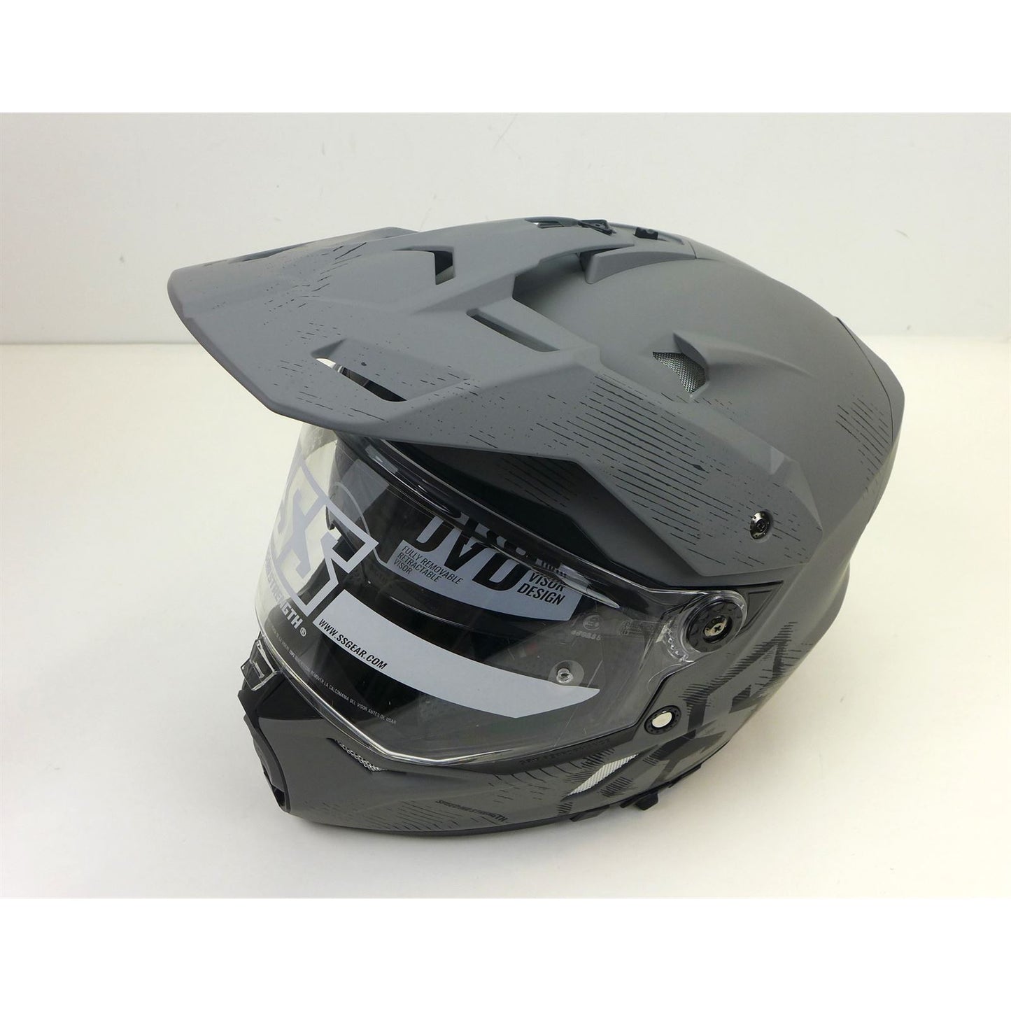 Speed And Strength SS2600 Helmet - Grey/Black - Large OPEN BOX [MPN: TR-126-056]_1874107
