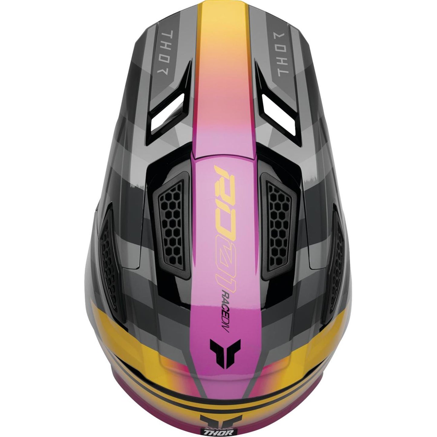 Thor Fleet Helmet - Camber - Black/Magenta_2102279