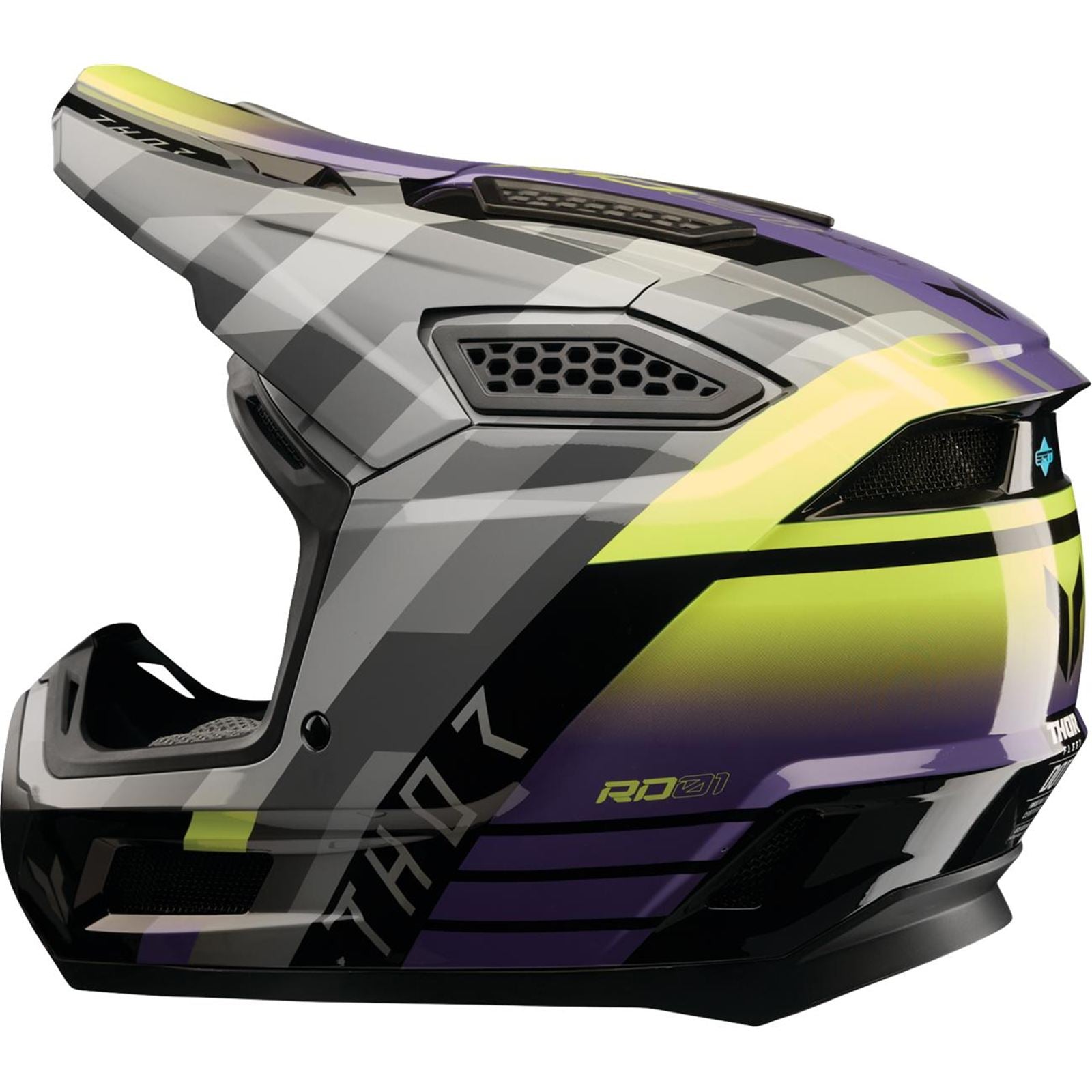 Thor Fleet Helmet - Camber - Black/Purple_2102214