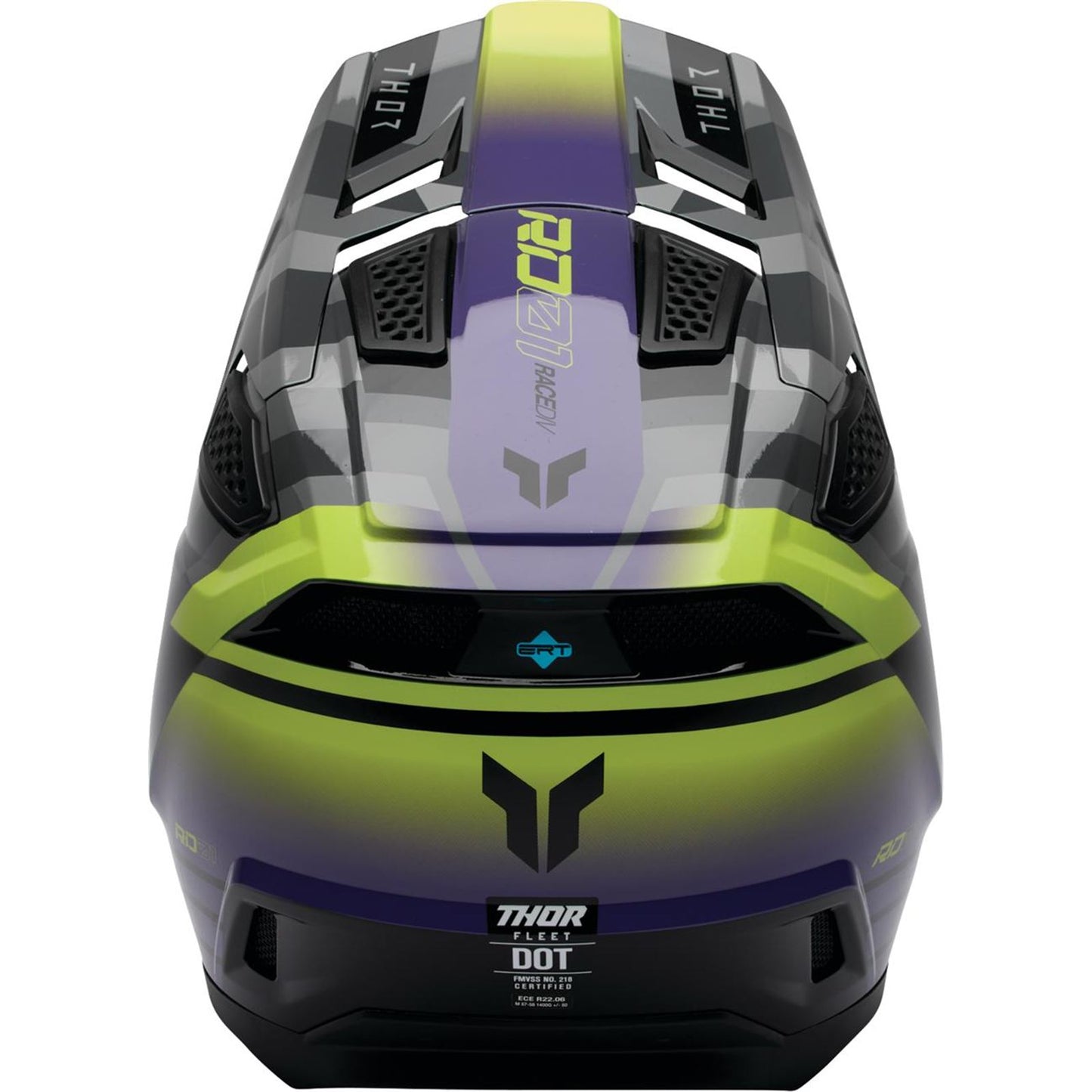 Thor Fleet Helmet - Camber - Black/Purple_2102215
