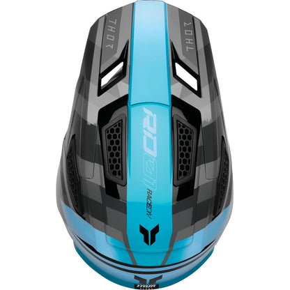 Thor Fleet Helmet - Camber - Black/Teal_2102746
