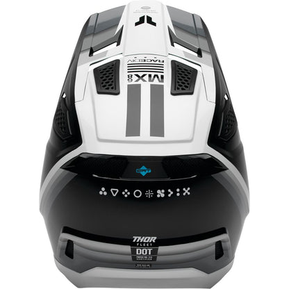 Thor Fleet Helmet - Defy - Black/White_2103036