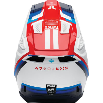 Thor Fleet Helmet - Defy - White/Red/Blue_2102597