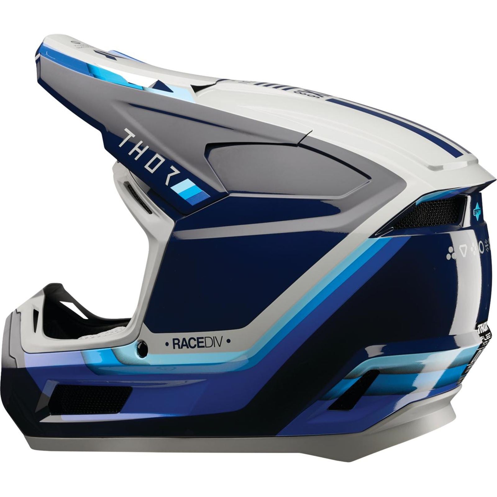 Thor Youth Fleet Helmet - Defy - Black/Gray_2103023