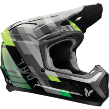 Thor Youth Fleet Helmet - Camber - Black/Green_2103336