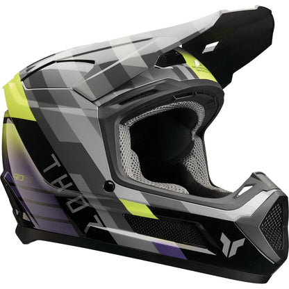 Thor Youth Fleet Helmet - Camber - Black/Purple_2102811