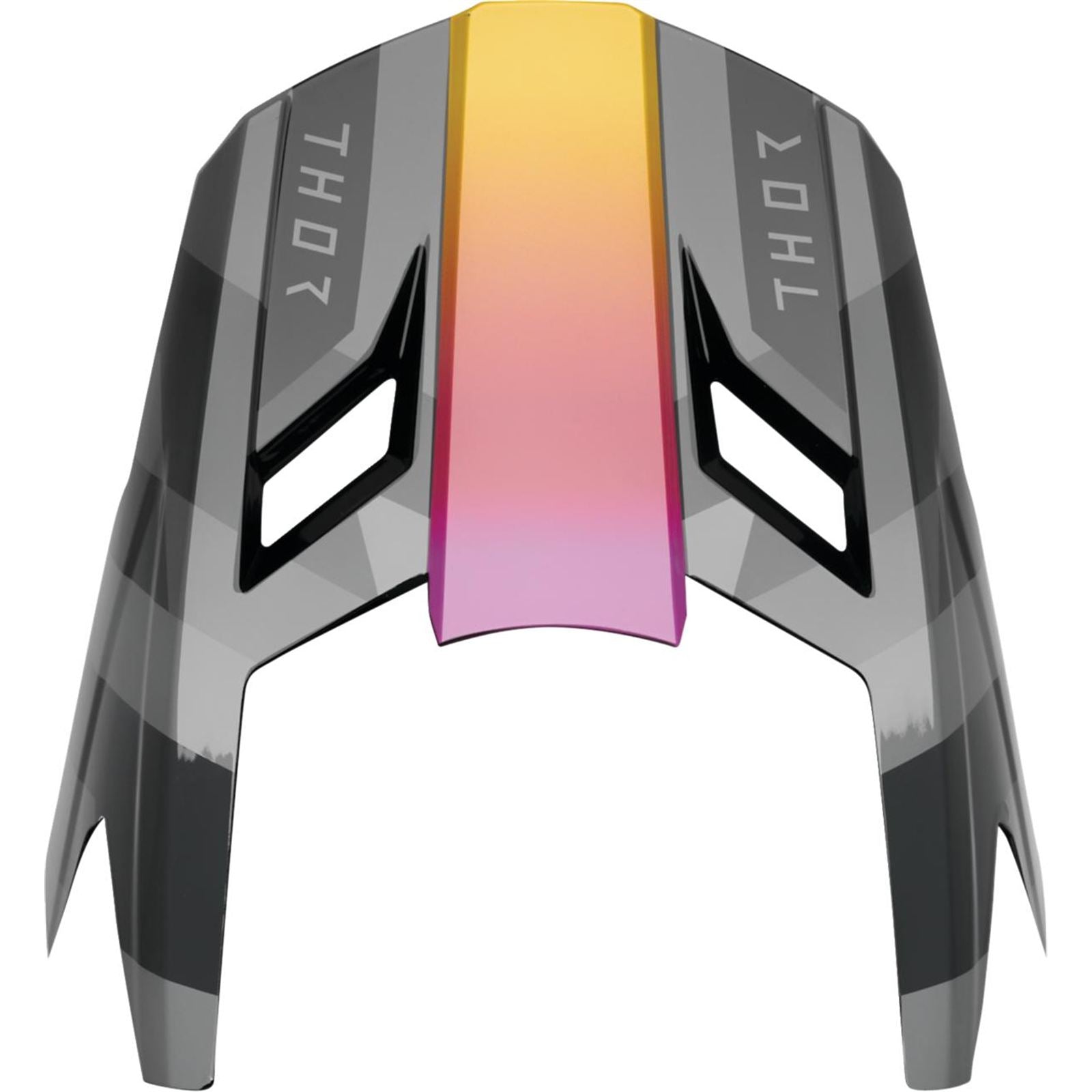 Thor Fleet Visor Kit - Camber - Black/Magenta_2103527
