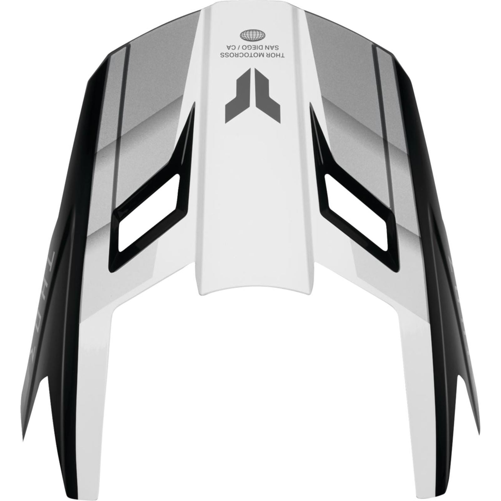 Thor Fleet Visor Kit - Defy - Black/White_2103535