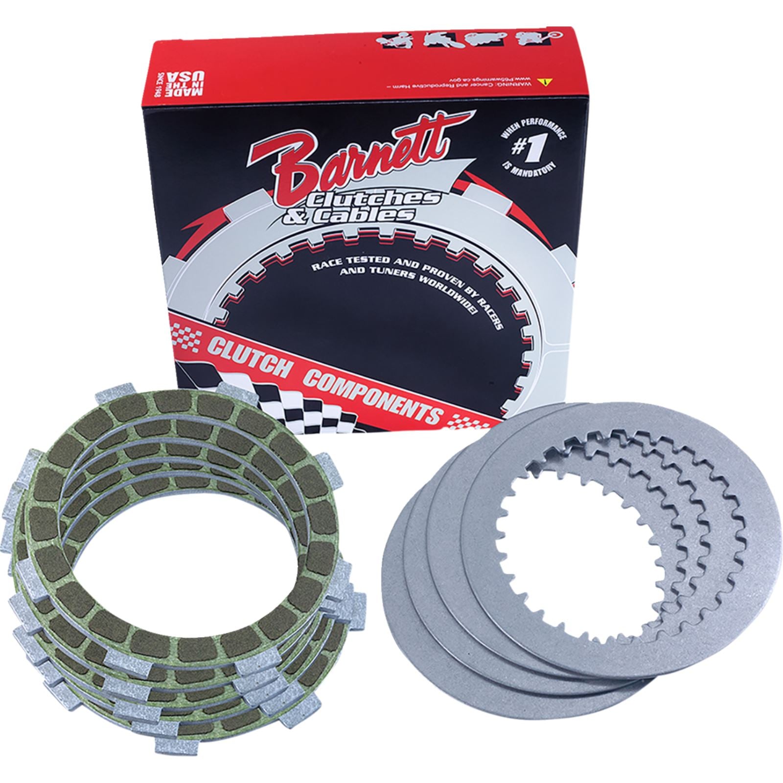 Barnett Performance Clutch Kit - Made with Kevlar Z125 PRO [MPN: 1131-3984]_1871926