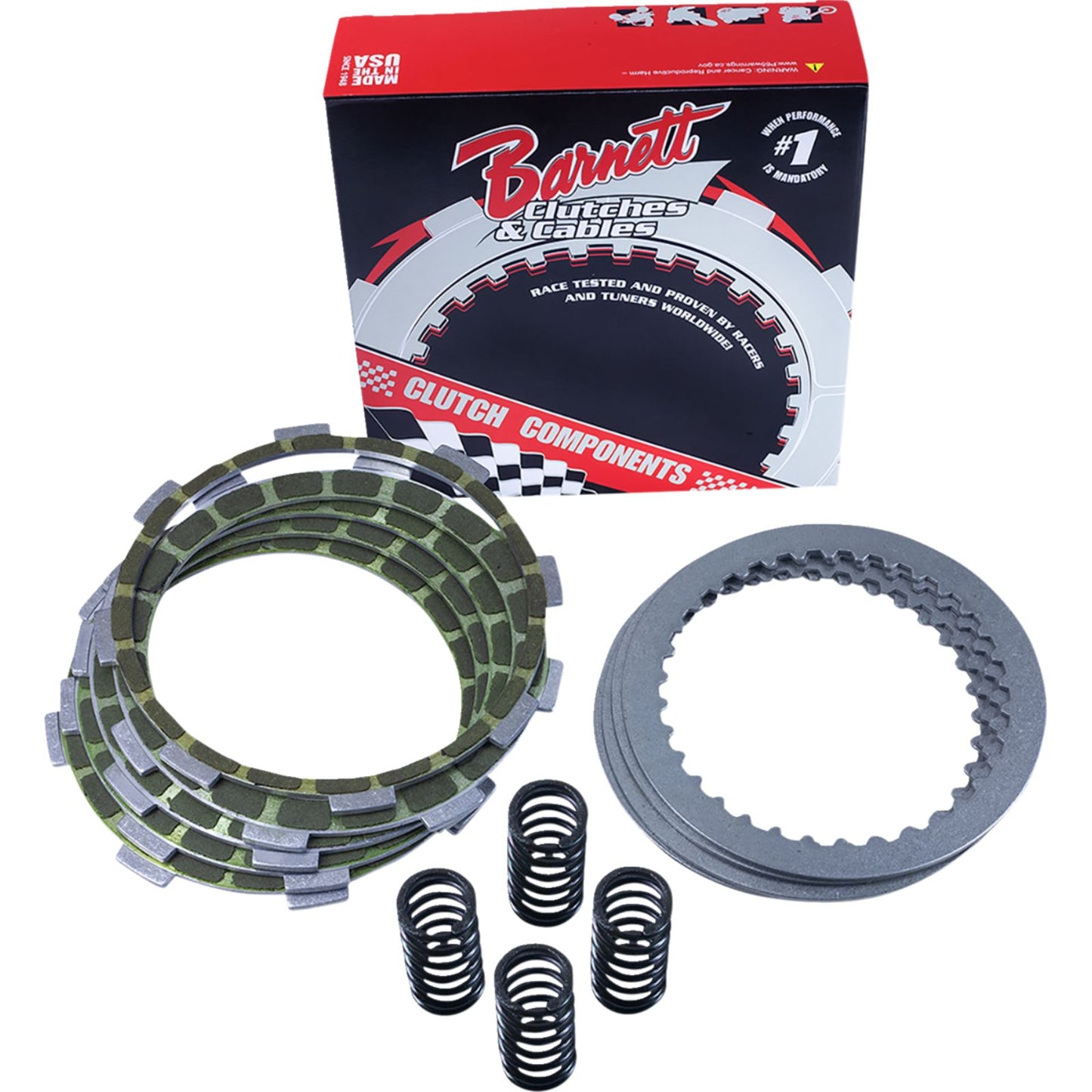 Barnett Performance Clutch Kit - Made with Kevlar KLX140 [MPN: 1131-3985]_1871966