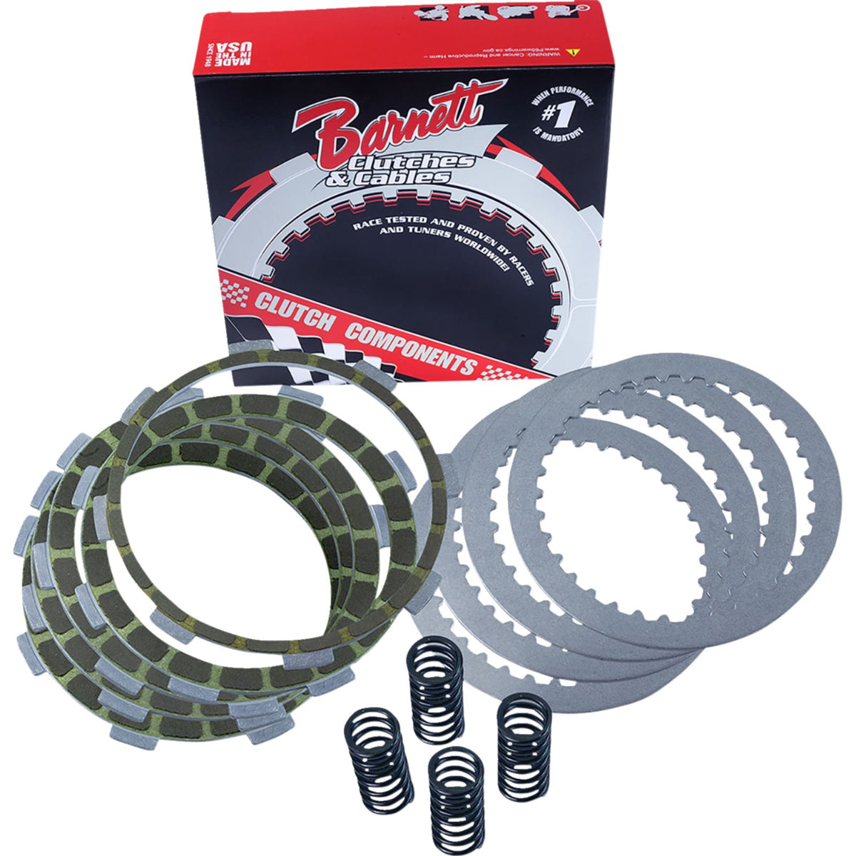 Barnett Performance Clutch Kit - Made with Kevlar KLX140R [MPN: 1131-3986]_1871971