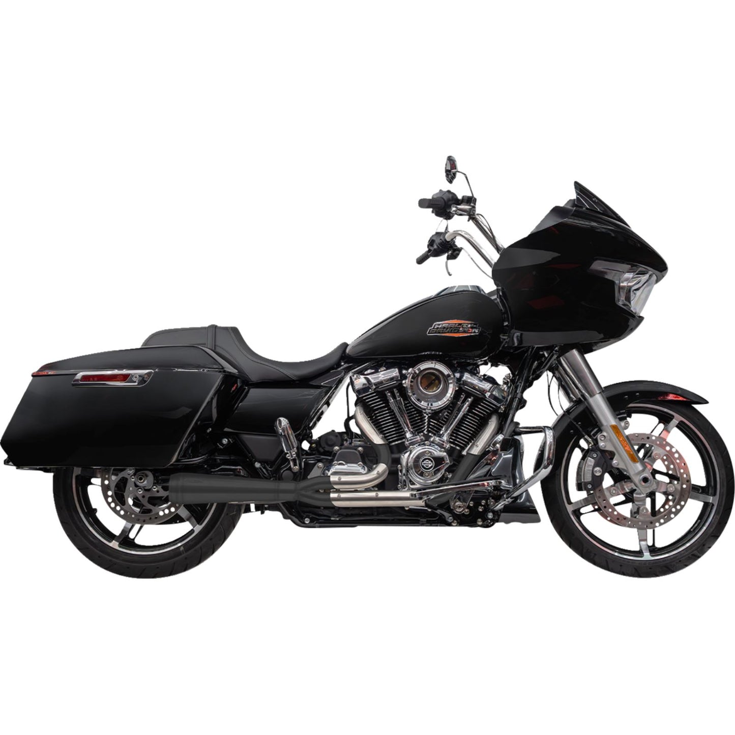 Trask Performance 2-into-1 Assault Exhaust System - Black for Touring M8 [MPN: 1800-2783]_1872054