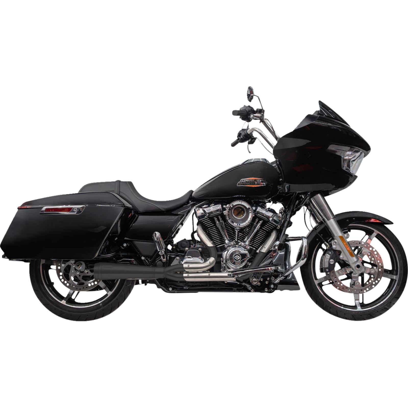 Trask Performance 2-into-1 Assault Exhaust System - Black for Touring M8 [MPN: 1800-2783]_1872054