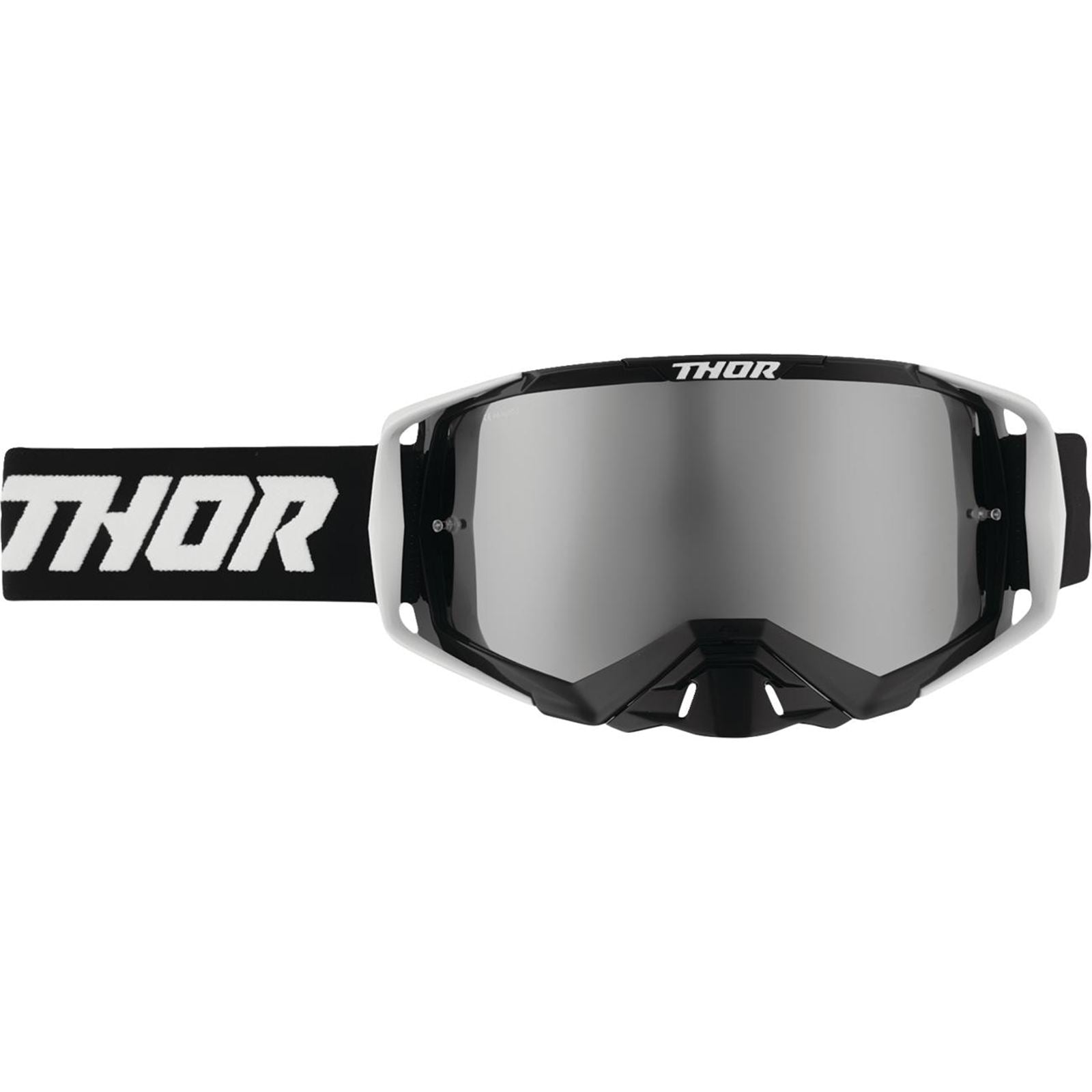 Thor Activate Goggle - Flite - Black - Silver Mirror Lens [MPN: 2601-3702]_2103531
