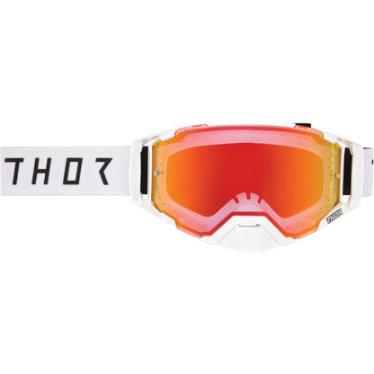 Thor Ascend LTD Goggle - Synth - White - Lemon/Red-Orange Mirror Lens [MPN: 2601-4025]_2103479