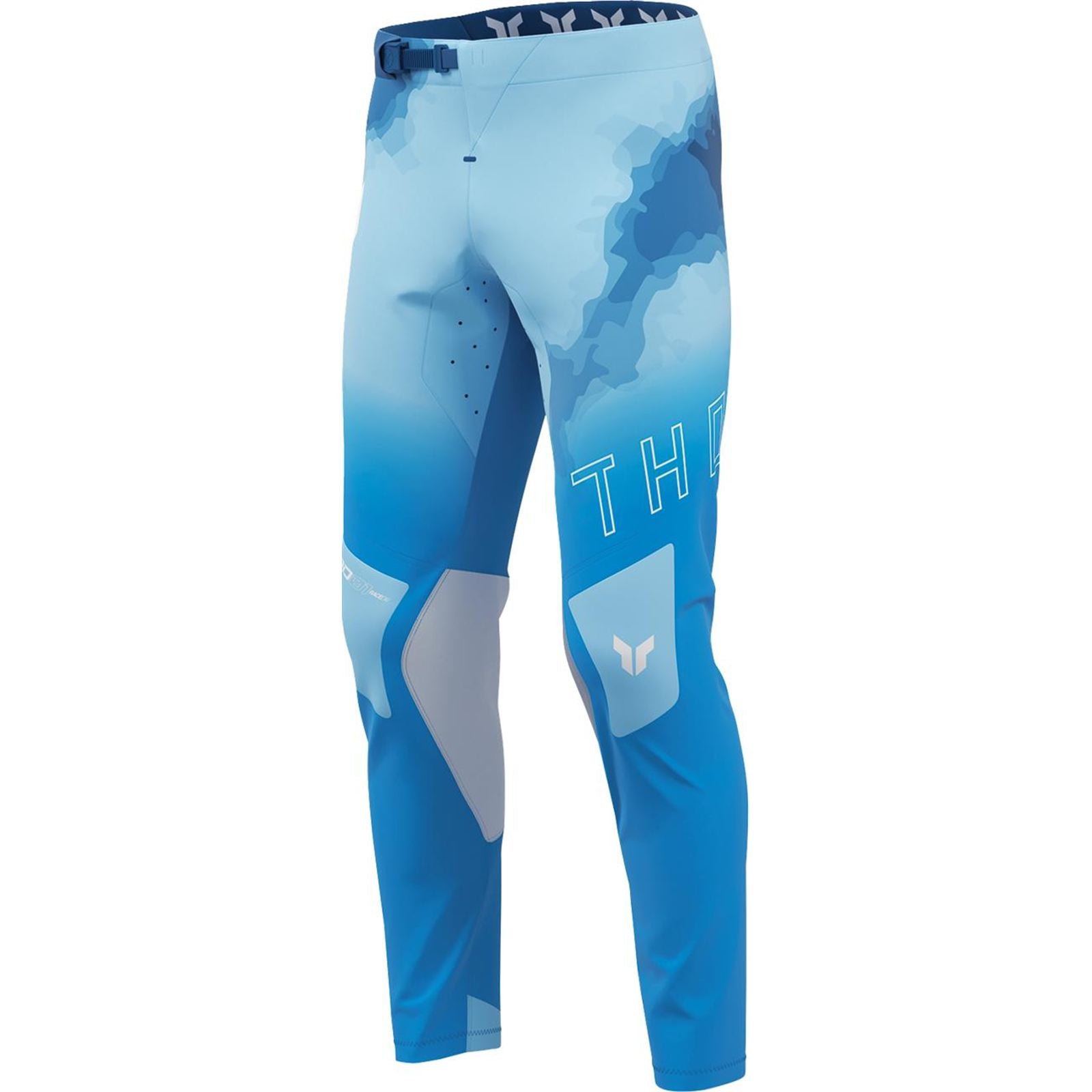 Thor Sportmode Carbon Pants - Electric Blue/Powder Blue_2102400