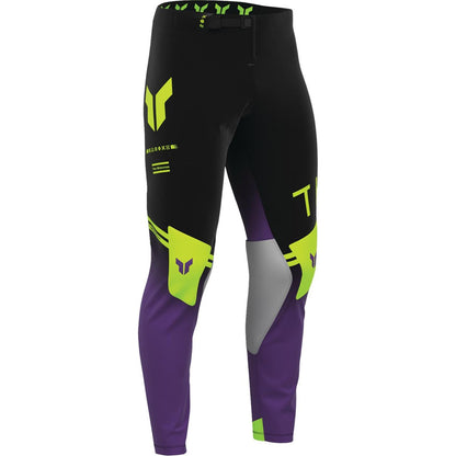 Thor Sportmode Geo Pants - Black/Purple_2103140
