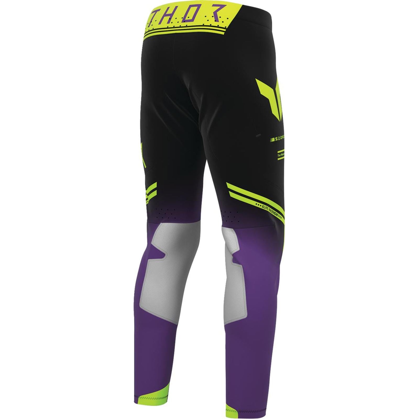 Thor Sportmode Geo Pants - Black/Purple_2103309