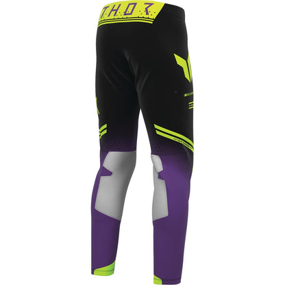 Thor Sportmode Geo Pants - Black/Purple_2103309